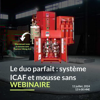 Intégration de la mousse sans fluor Viking dans le système ICAF