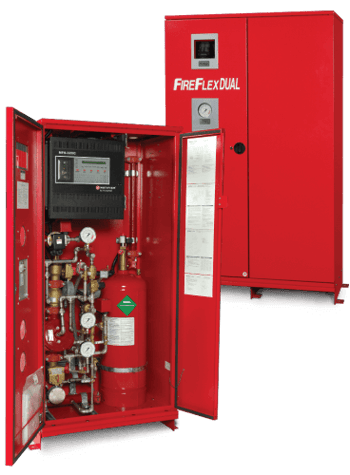 Fireflux Control FireFlex® DUAL: Combined Clean Agent & Automatic Sprinkler
